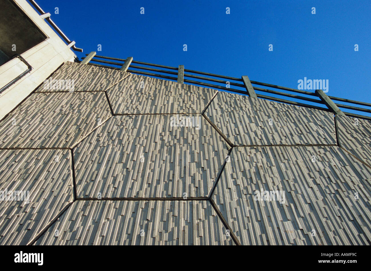Concrete slabs used in construction of motorway bridge M1 near Leeds UK Stock Photo Alamy