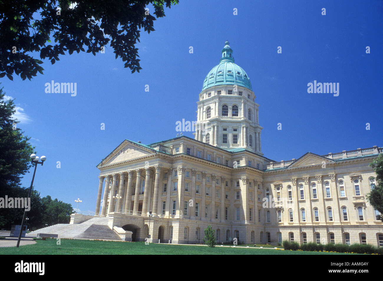 TOPEKA KANSAS STATE CAPITOL BUILDING Stock Photo Alamy