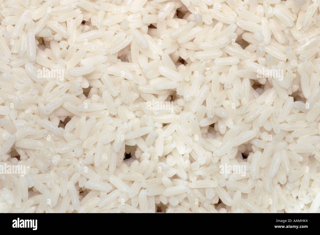 Close up of newly coocked rice Stock Photo