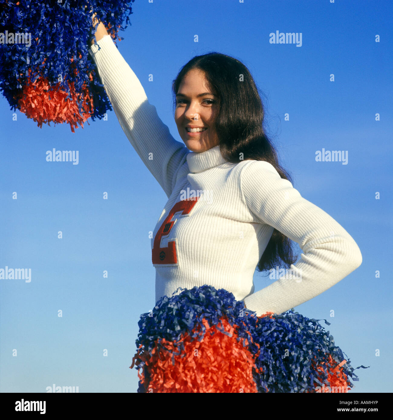 Cheerleader sweater hi-res stock photography and images - Alamy
