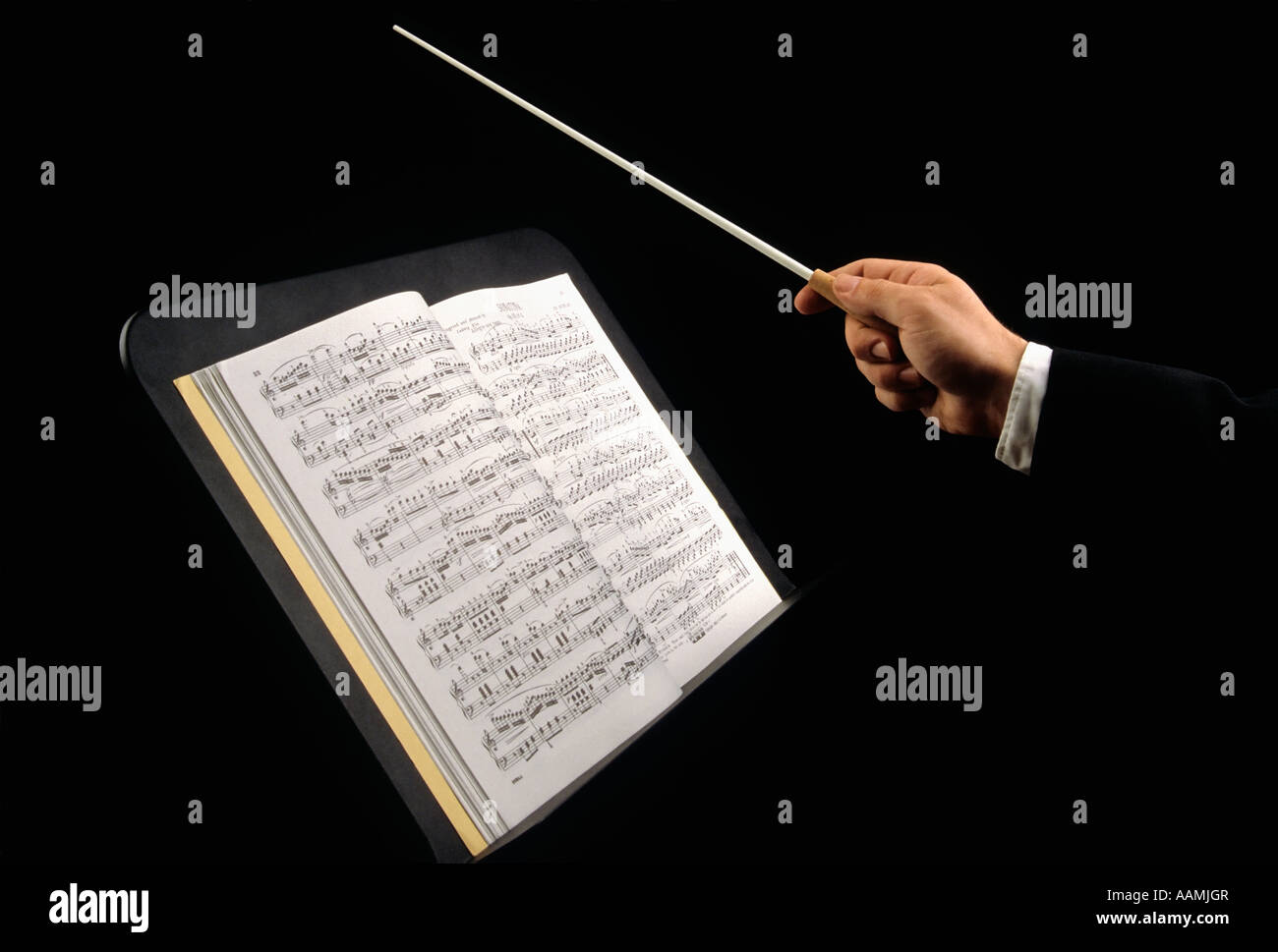 Conducting Orchestra Stock Photo Alamy