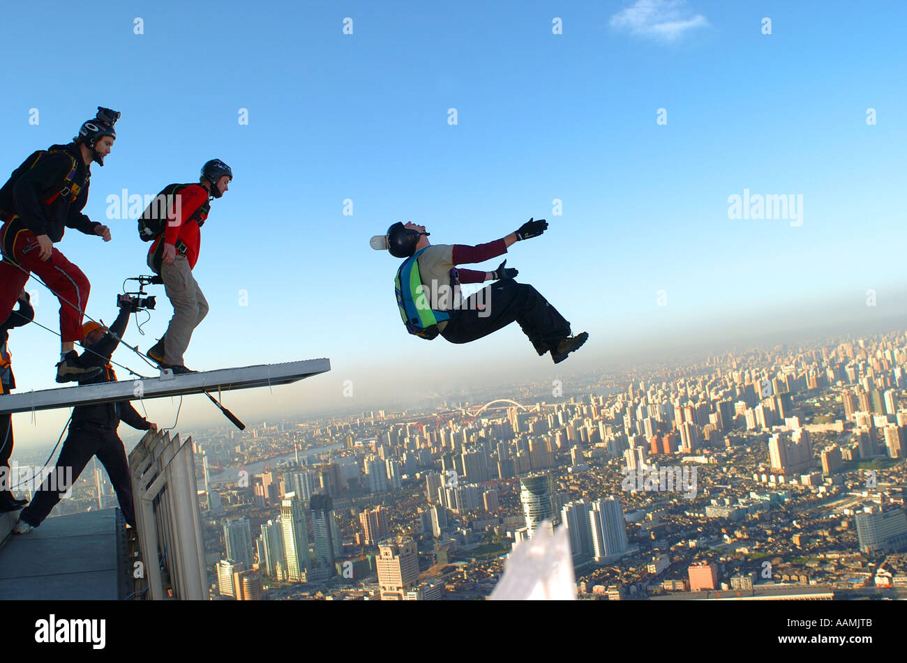 Base Jumping In China
