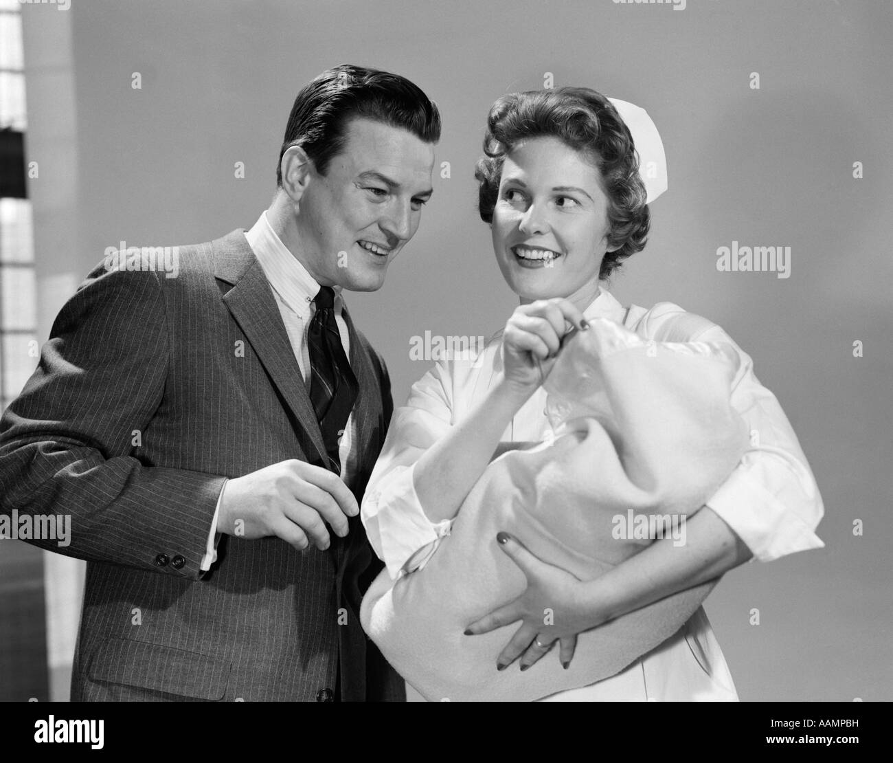 1950s nurse hi-res stock photography and images - Alamy