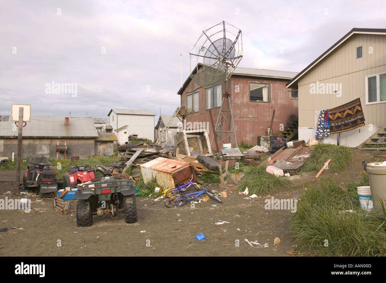 Eskimo house on shishmaref Alaska Stock Photo 2347020 Alamy
