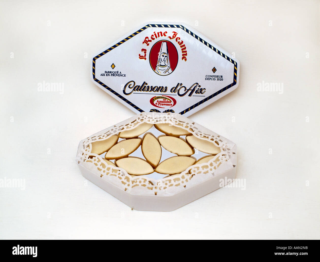 Calissons d'Aix (almond confectionery, Provence, France Stock Photo - Alamy