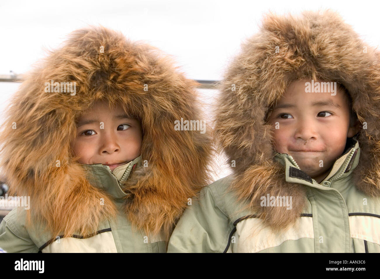 Inuit eskimo boy in parka hires stock photography and images Alamy