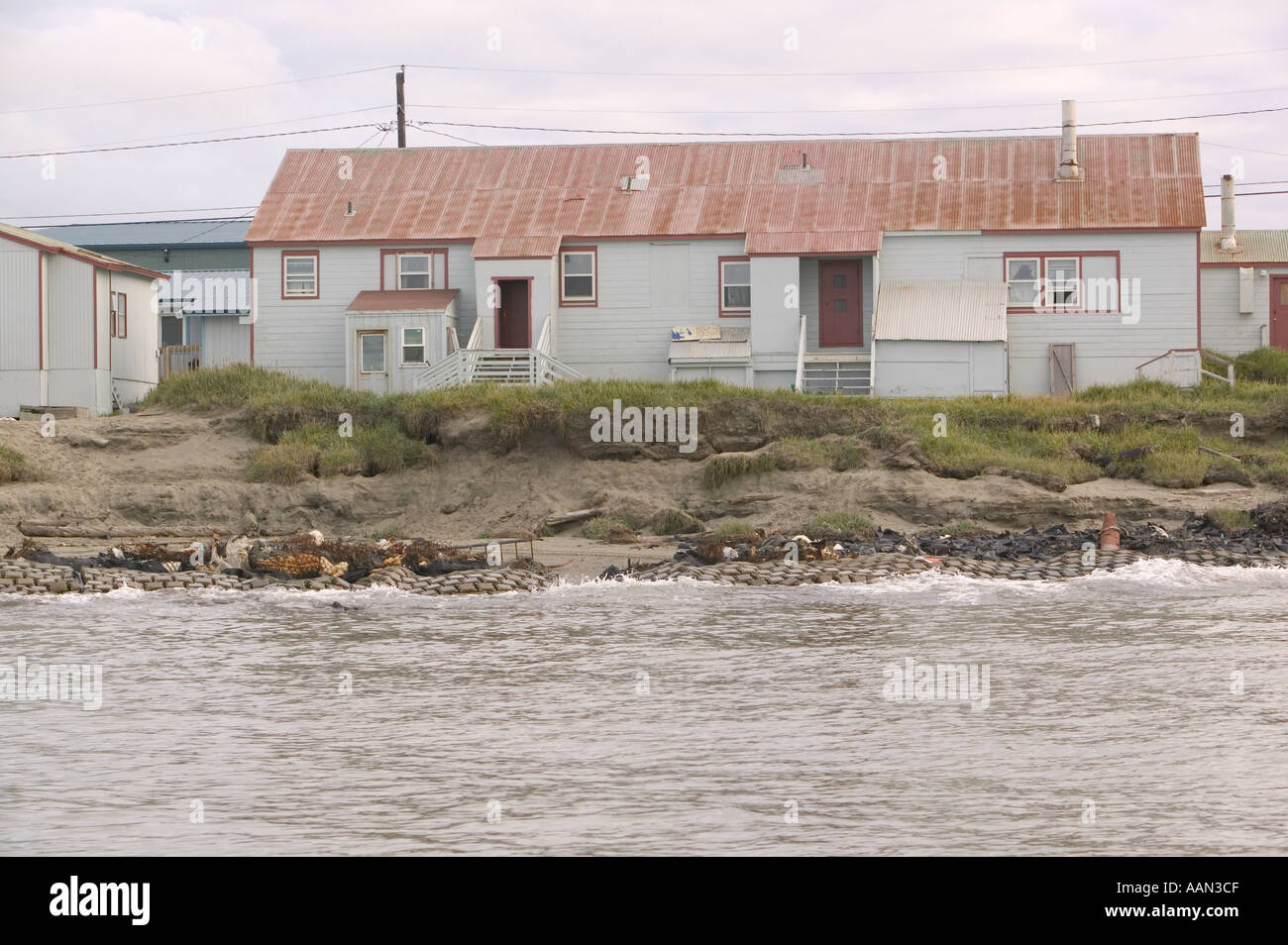 Eskimo house on shishmaref alaska hires stock photography and images