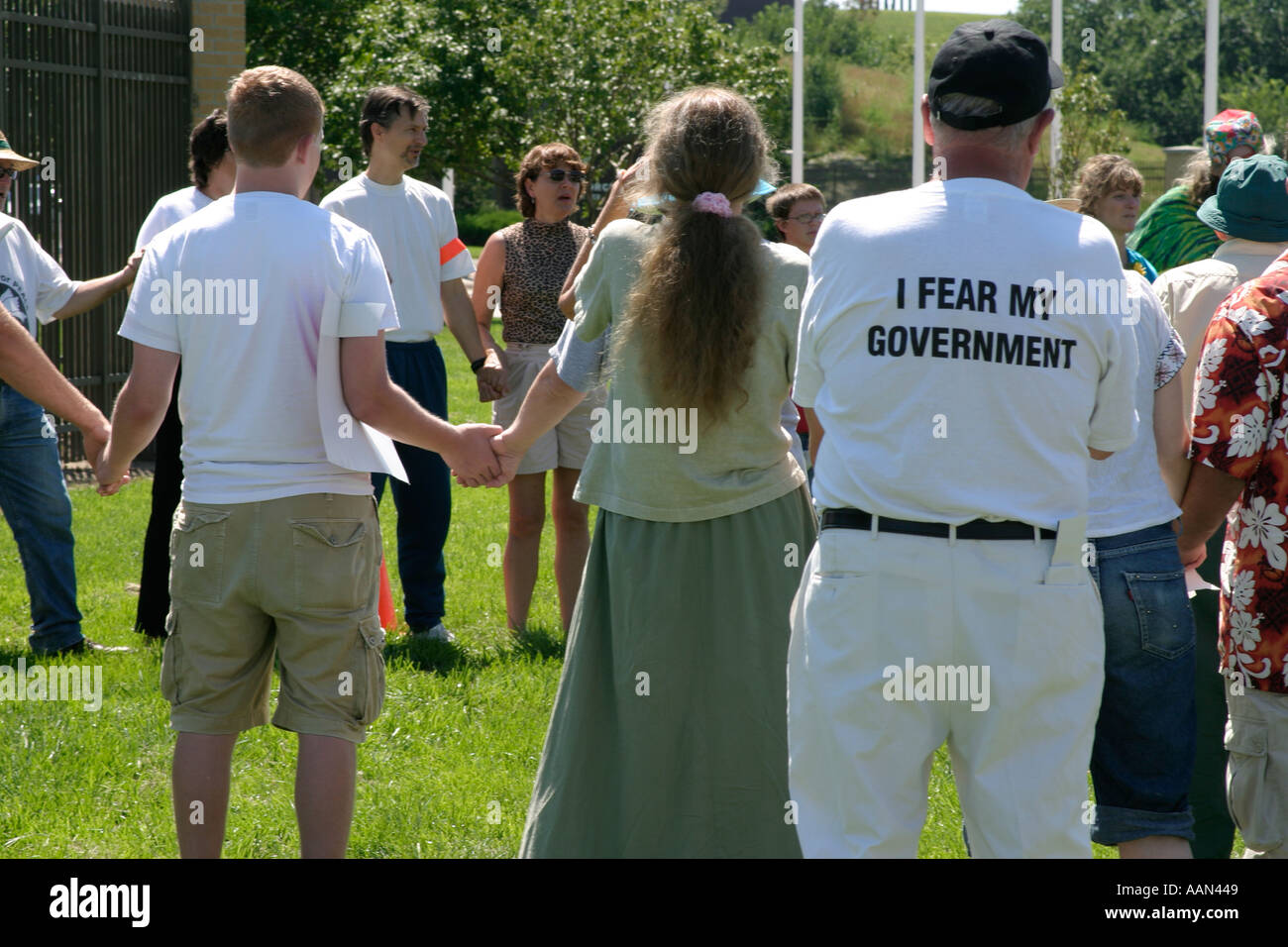 Peace Protest Stock Photo