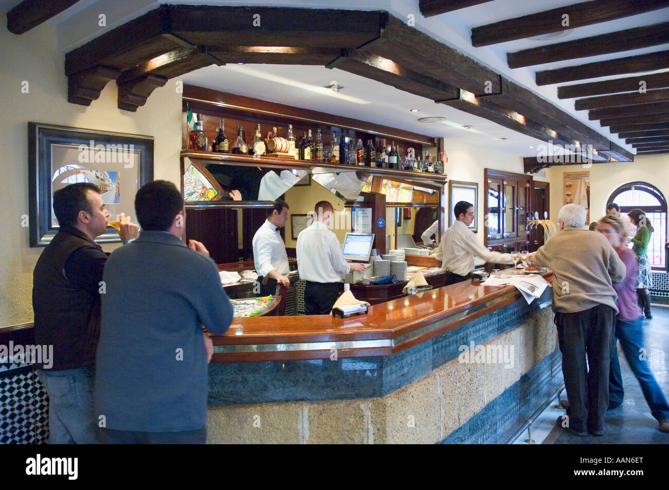 Restaurante El Faro. Cadiz, Andalusia, Spain Stock Photo - Alamy