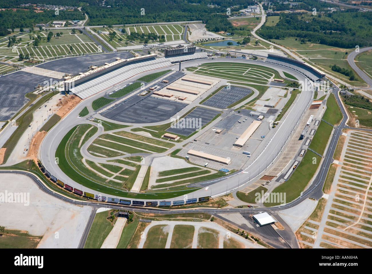 Aerial View of Atlanta Motor Speedway Stock Photo