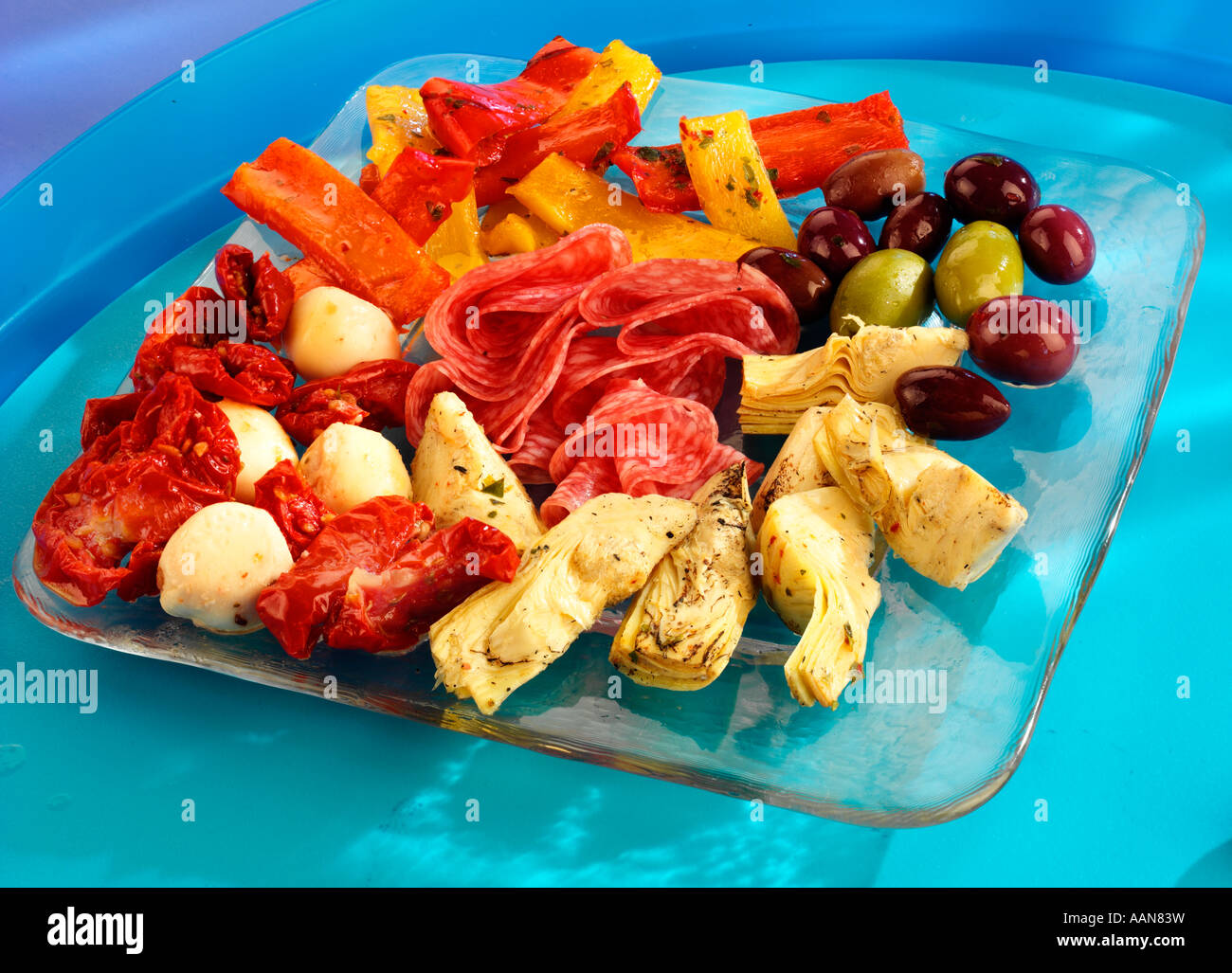 ITALIAN ANTIPASTI Stock Photo Alamy