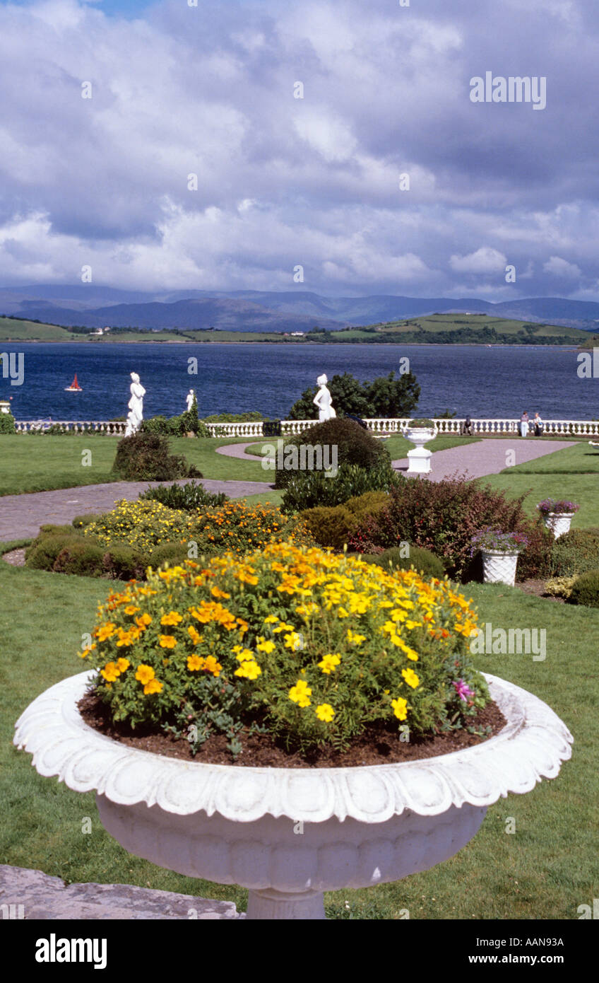 Italianate gardens at Bantry House County Cork Bantry Republic of Ireland Stock Photo