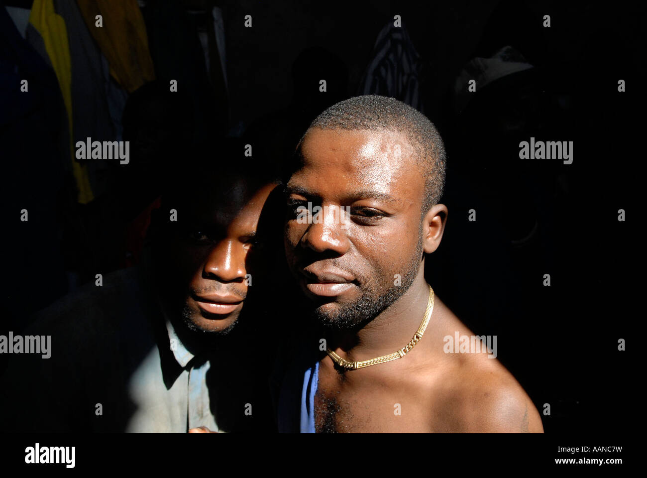 A man in DR Congo central Africa Stock Photo Alamy