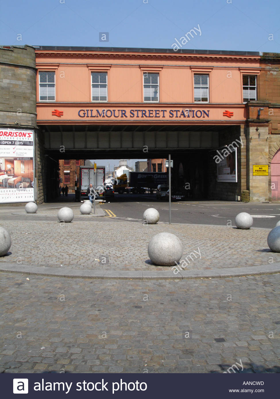 Gilmour street railway station sign hires stock photography and images