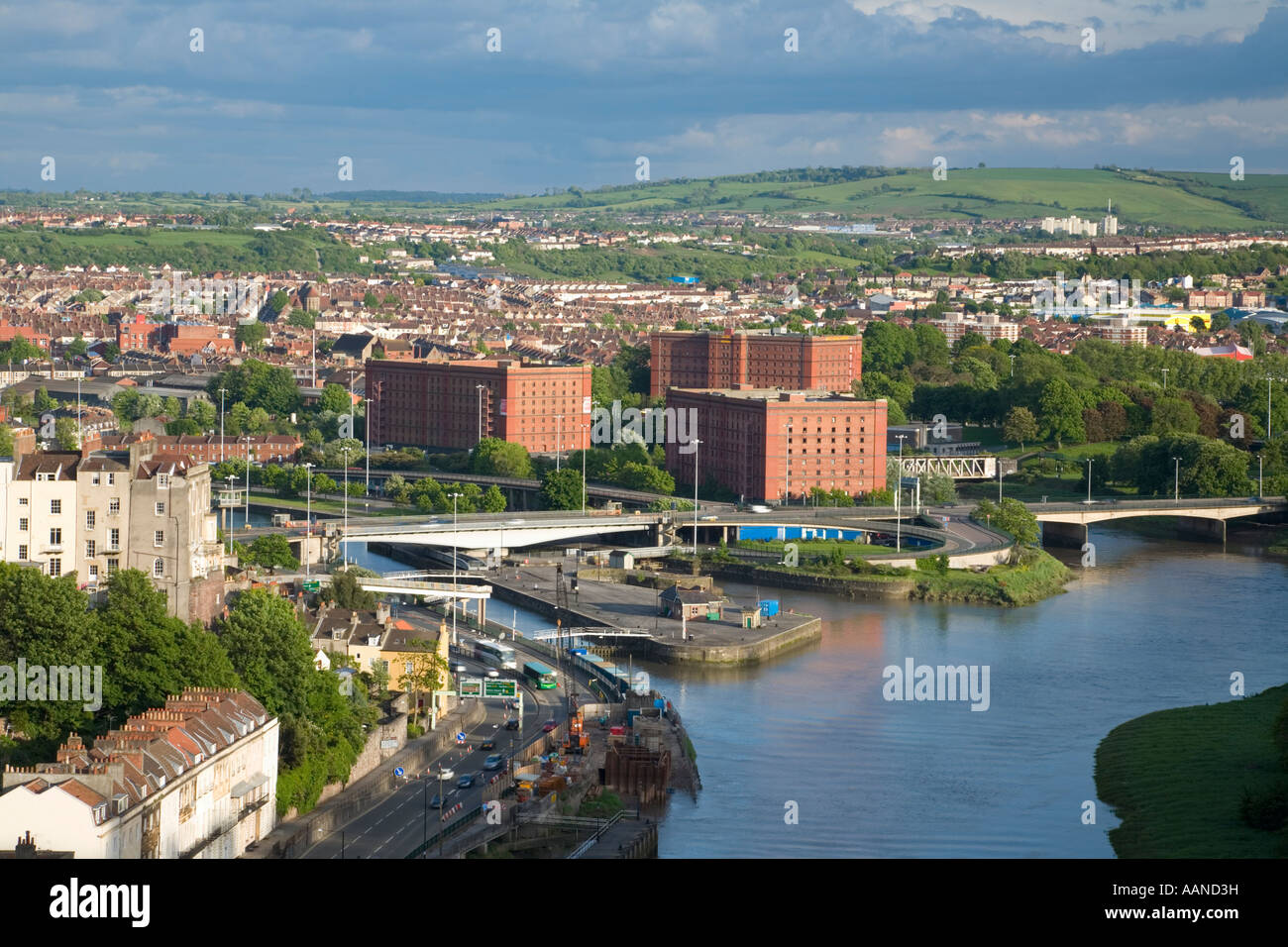 The former Tobacco Factory Buildings in Bedminster Bristol England Stock Photo