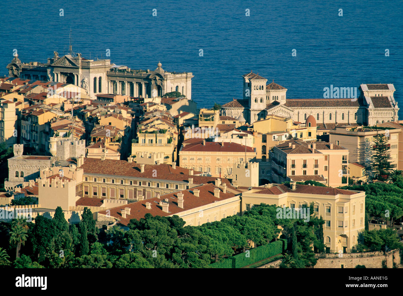 Monaco Palace Stock Photo