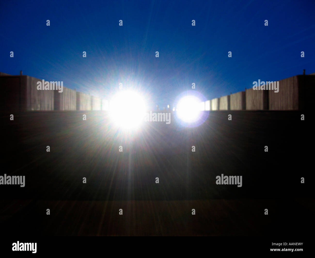 Beam of lights dazzling Stock Photo Alamy