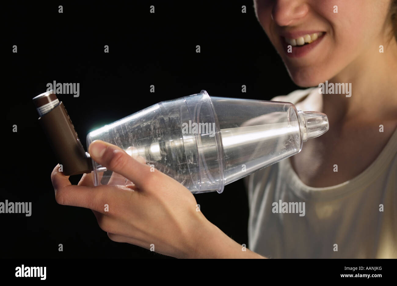 Asthma Inhaler Brown High Resolution Stock Photography and Images Alamy