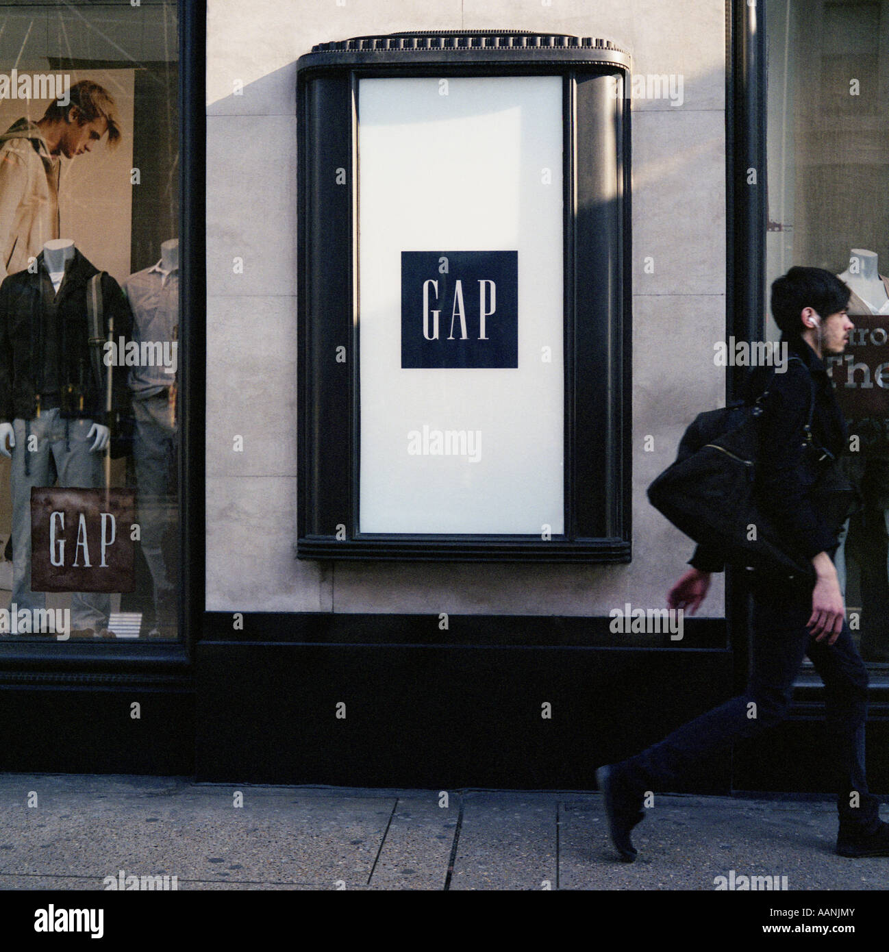 GAP store Kensington High Street London Stock Photo Alamy