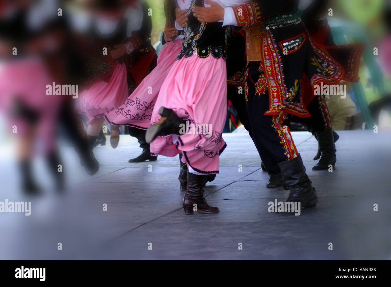 Polish folk dance Poland Stock Photo