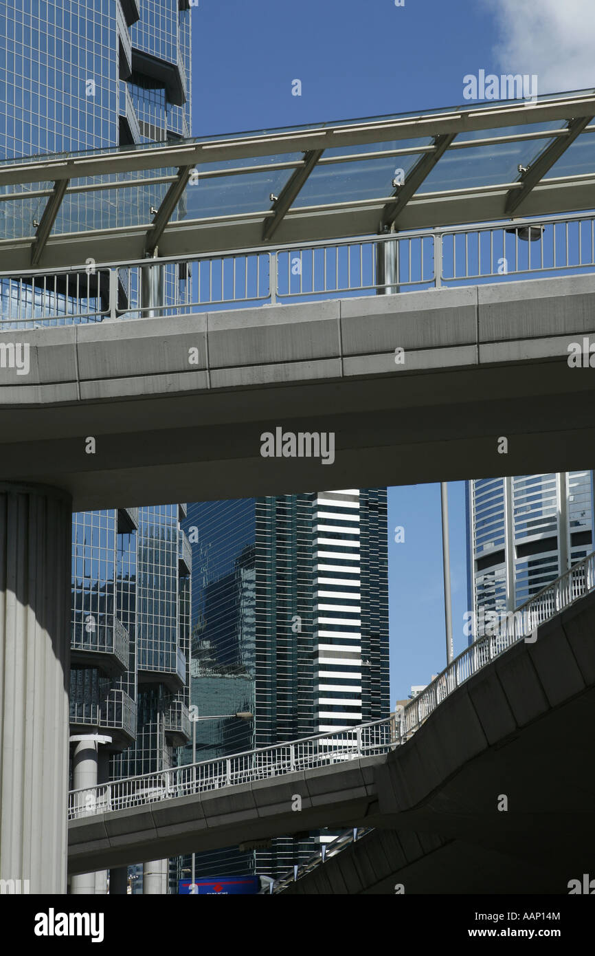 hong kong, high rise buildings in central Stock Photo - Alamy