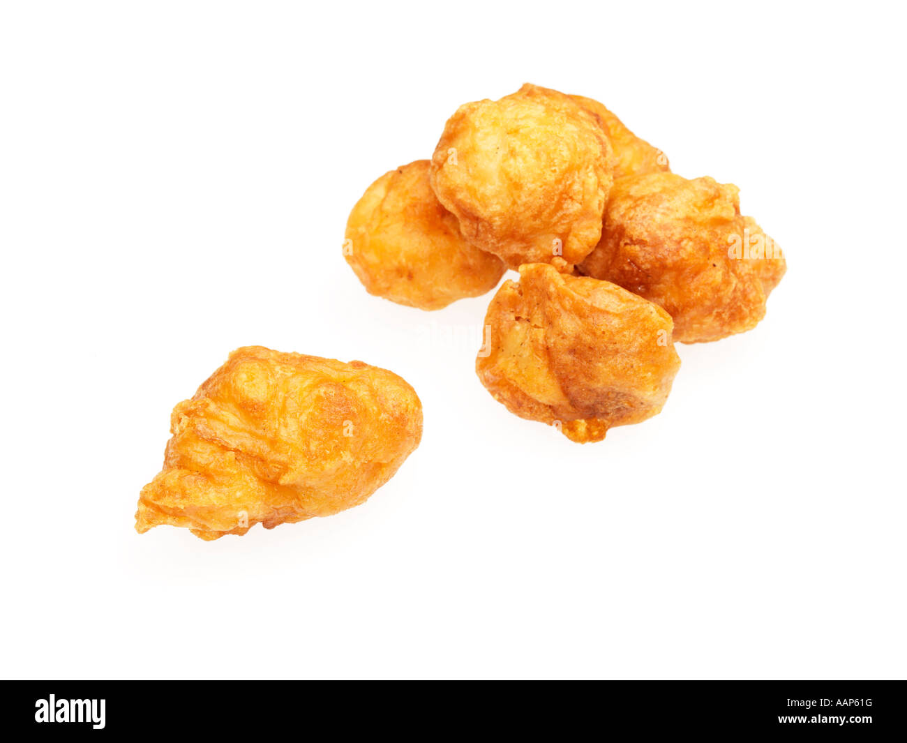 Battered Chicken Balls Stock Photo Alamy