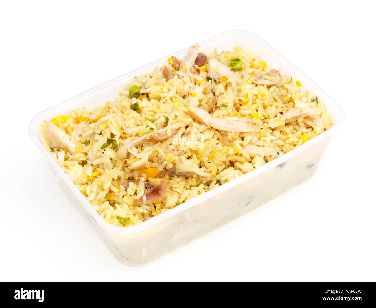 Chinese take away rice Cut Out Stock Images & Pictures - Alamy