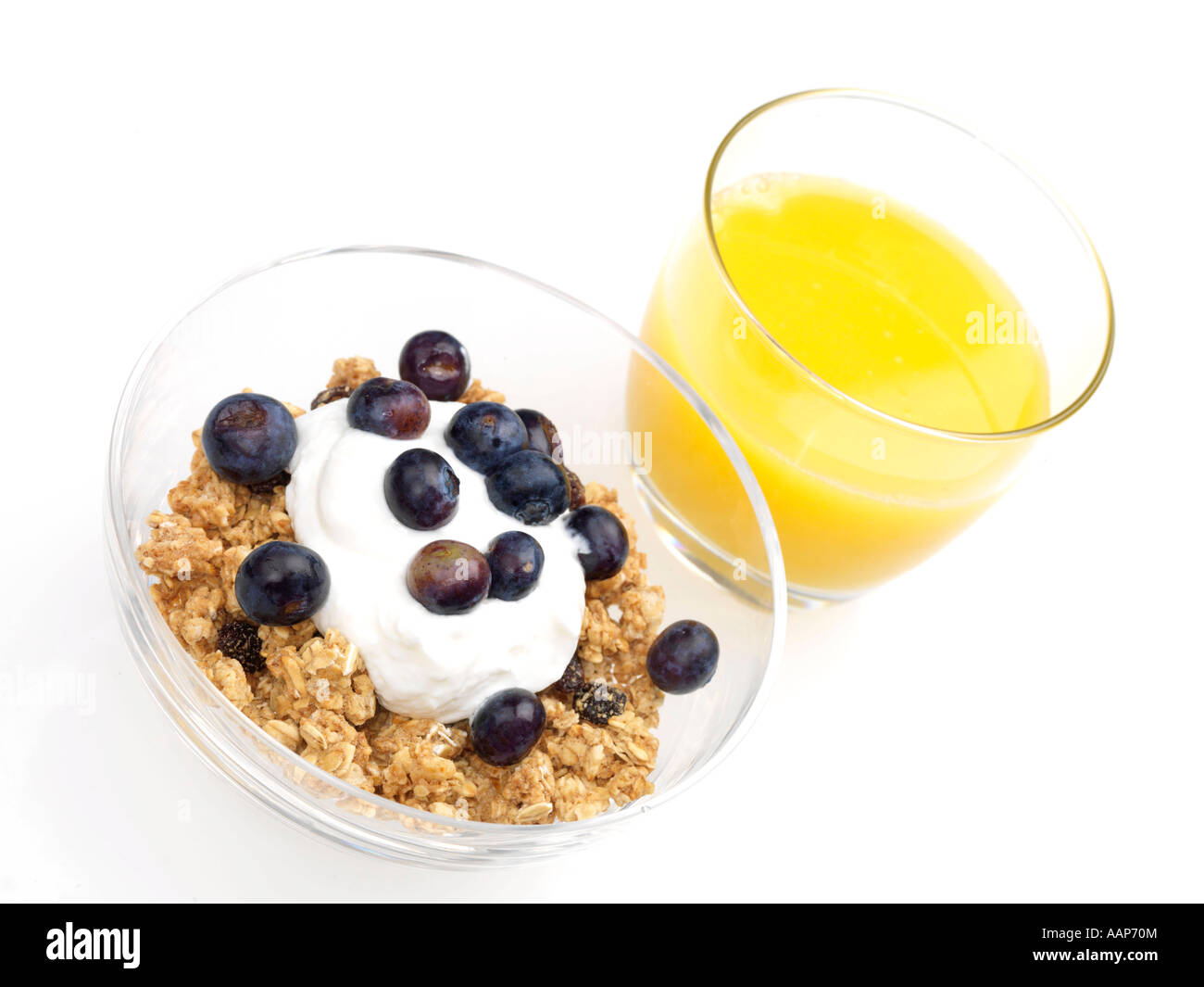 Granola Cereal Breakfast Stock Photo Alamy