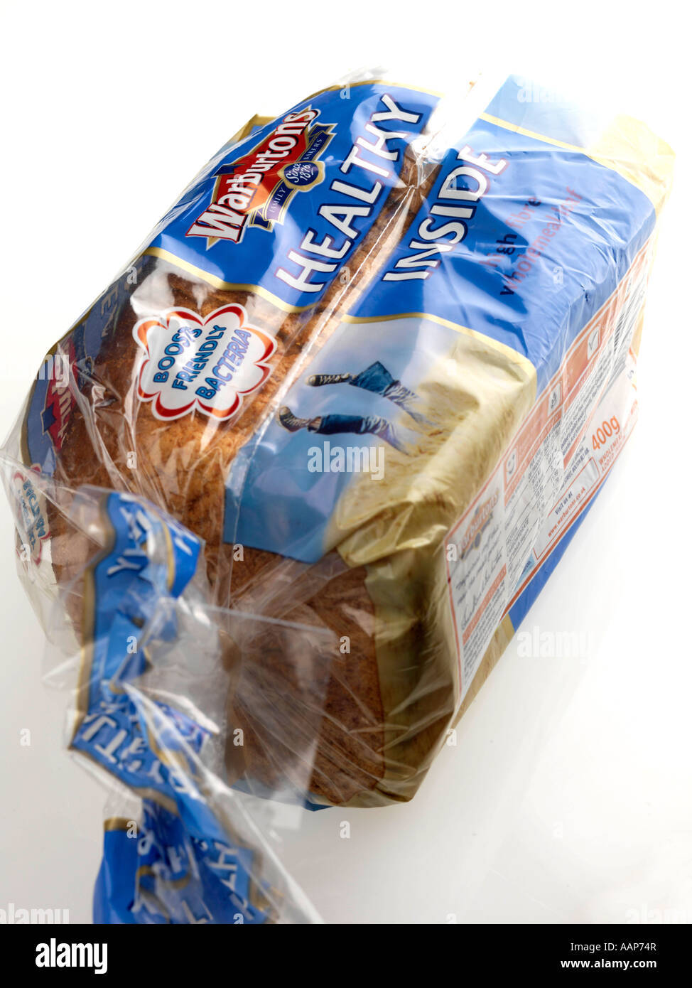 High Fibre Wholemeal Bread Stock Photo