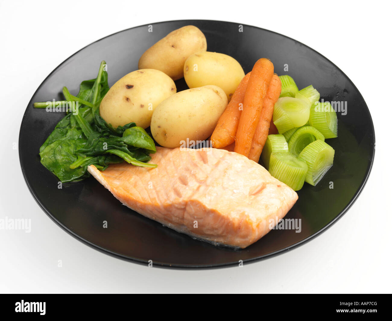 Grilled Salmon Fillet Stock Photo - Alamy