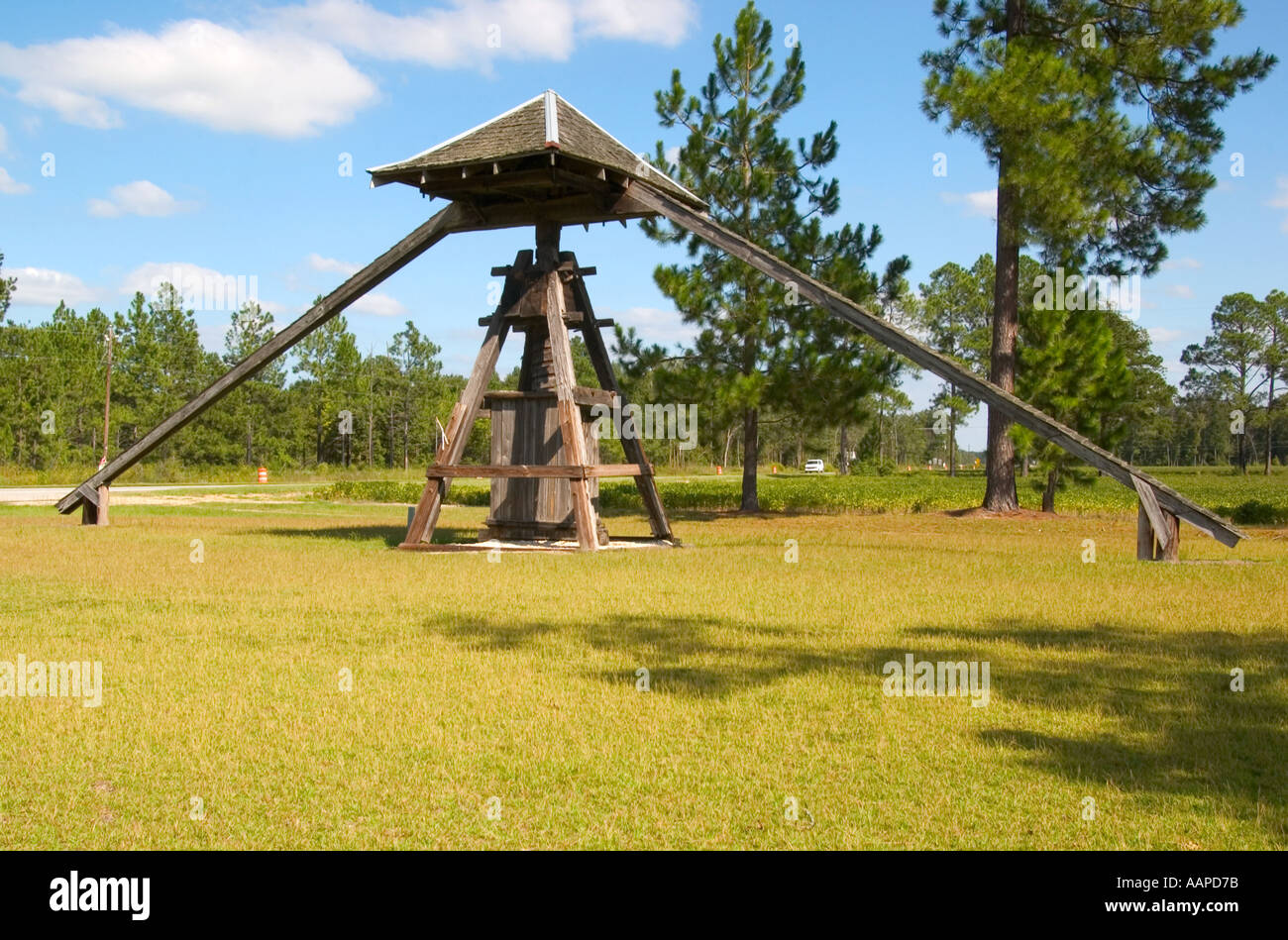 Old Cotton Press Latta South Carolina USA Stock Photo Alamy