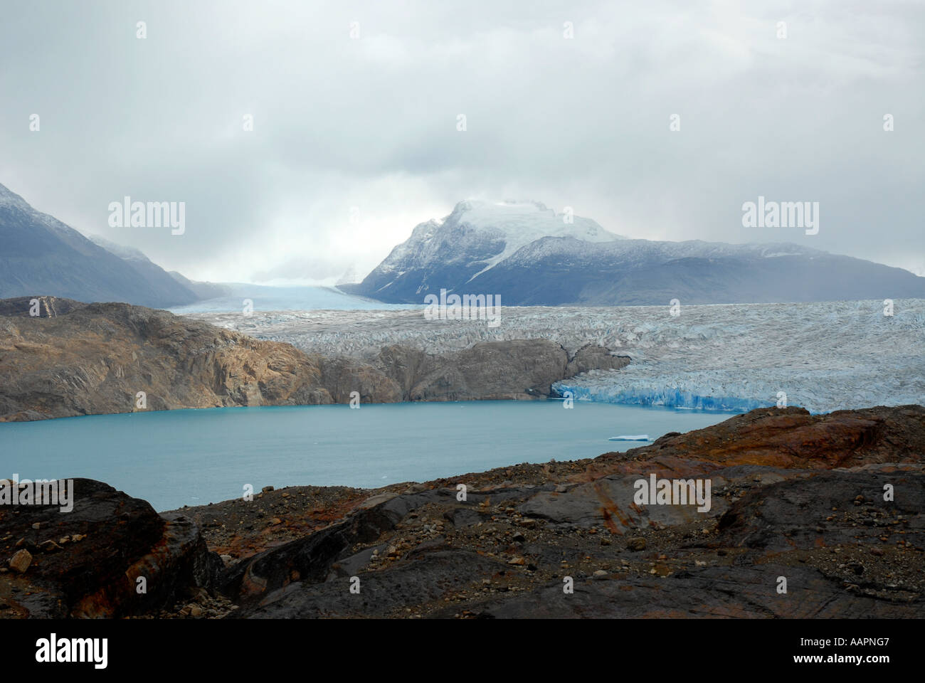 Argentina Patagonia Upsala Glacier Parque Nacional Los Glaciares Stock — free download