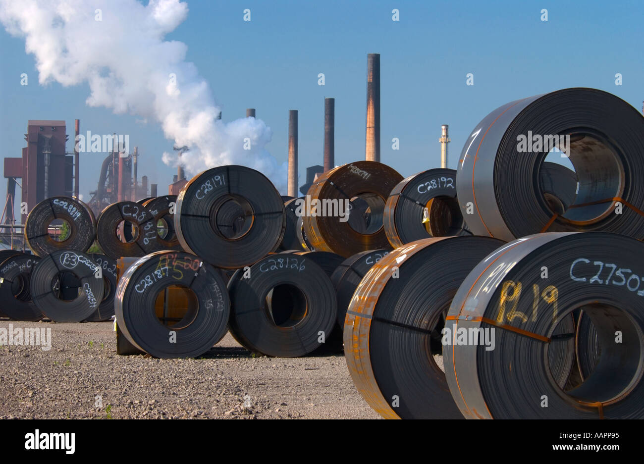 Industrial landscapes, commodities Stock Photo Alamy