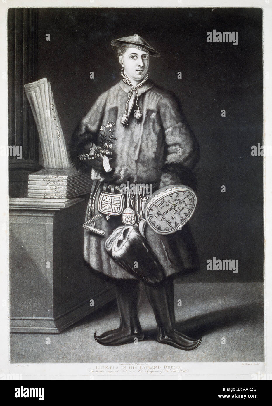 Carl Linnaeus 1707 1778 Stock Photo