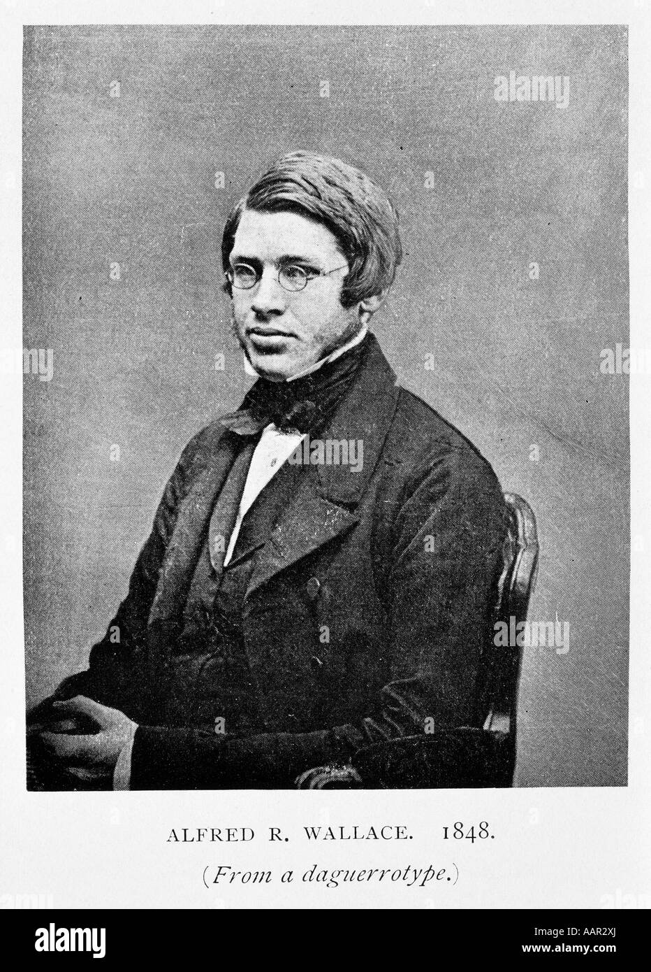 Alfred Russel Wallace 1823 1913 Stock Photo