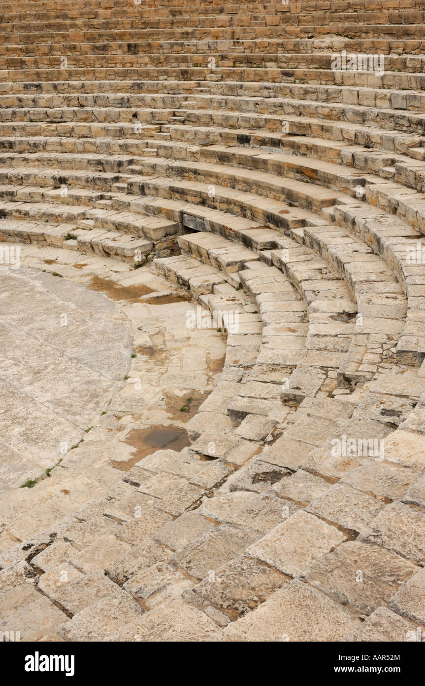 Greco Roman Theatre at Kourion Archaeological Site Stock Photo - Alamy