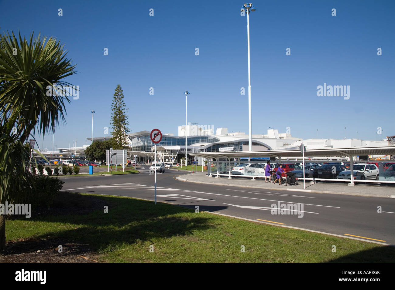 AUCKLAND NORTH ISLAND NEW ZEALAND May Auckland International Airport Terminal Stock Photo