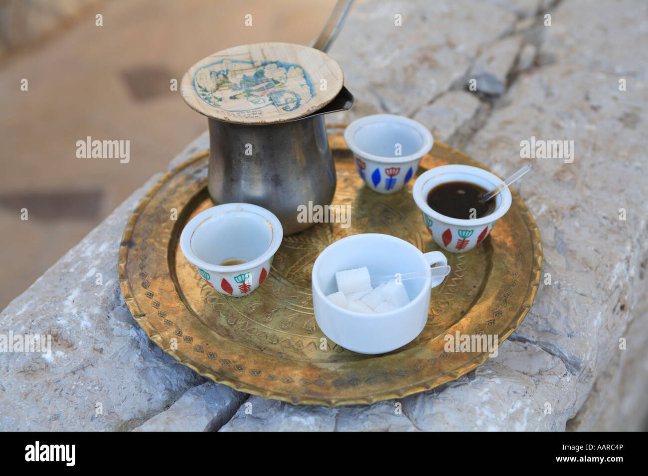 Traditional Lebanese Coffee Bcharre Qadisha Valley Lebanon Traditional Lebanese Coffee Bcharre Qadisha Valley Lebanon