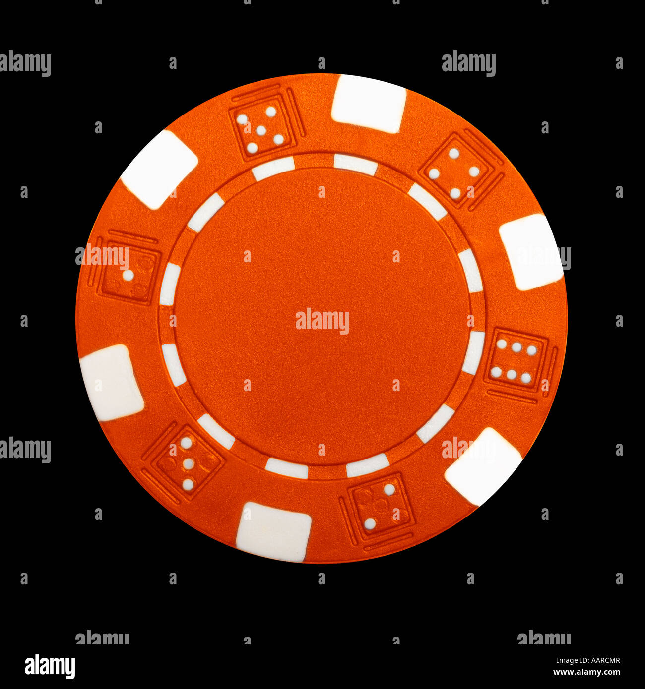 Orange poker chip hires stock photography and images Alamy