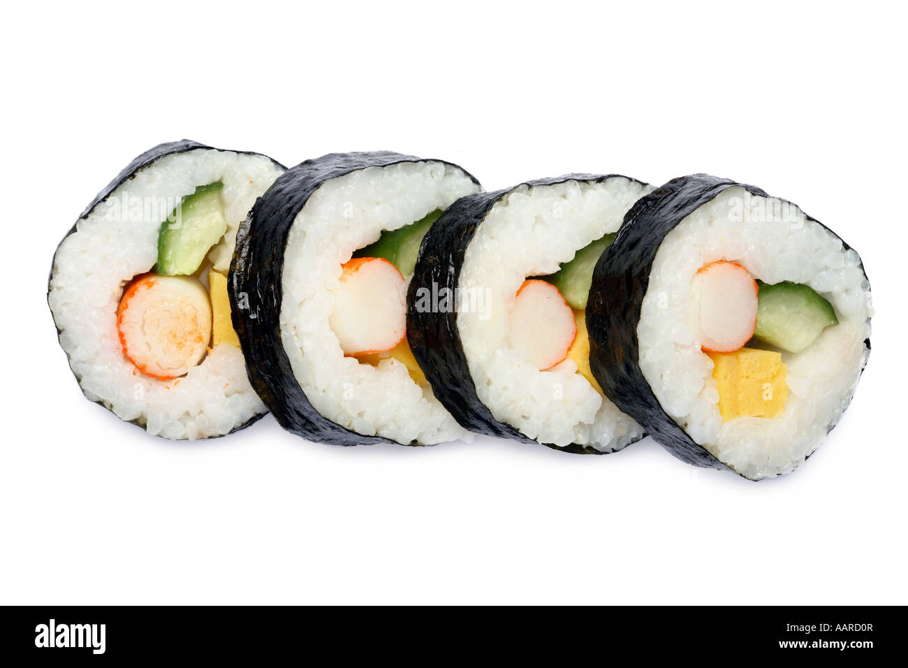 Japanese sushi roll Stock Photo - Alamy