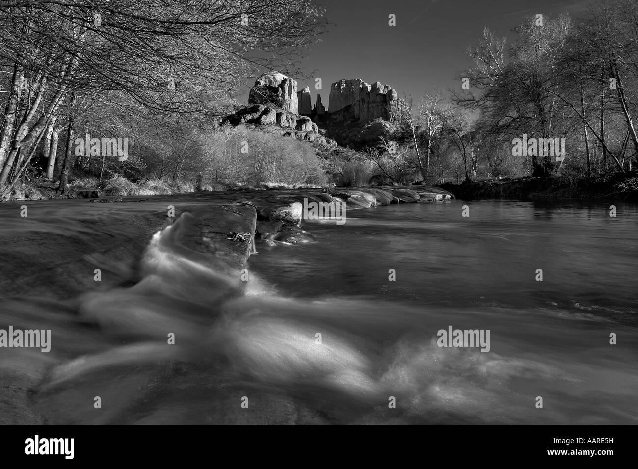 Red Rock Crossing Oak Creek Canyon Sedona Arizona Stock Photo Alamy