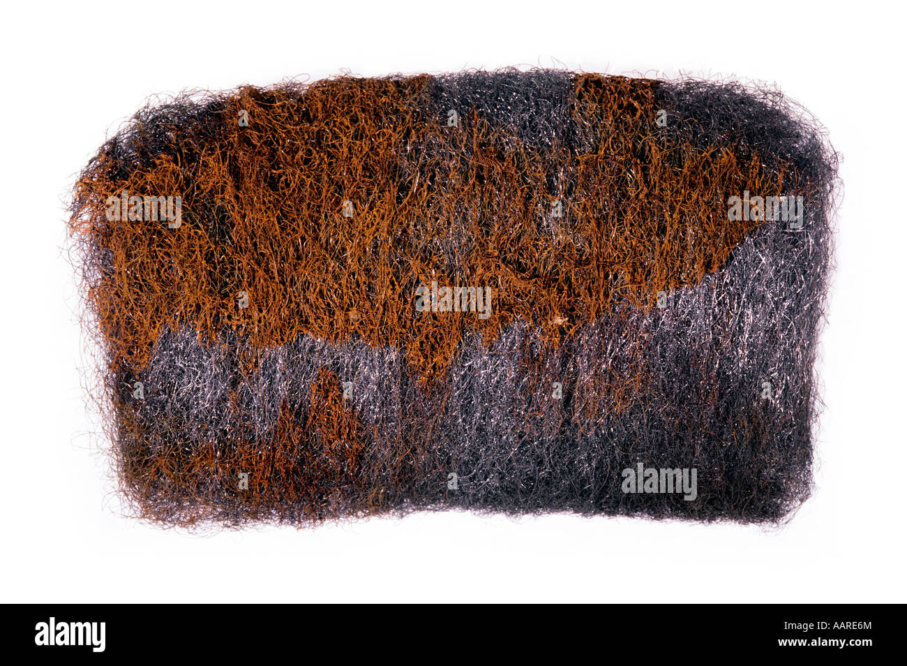 Rusting Steelwool Stock Photo Alamy