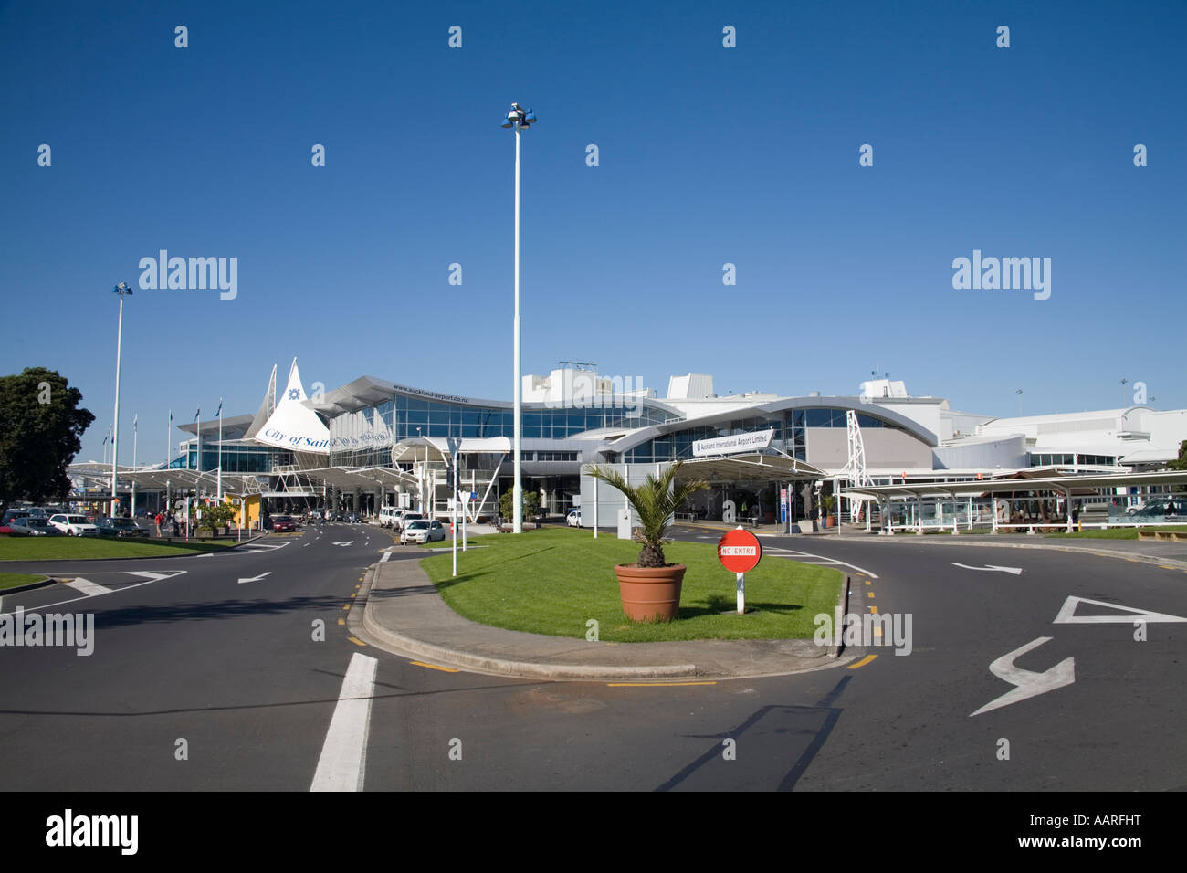 AUCKLAND NORTH ISLAND NEW ZEALAND May Auckland International Airport Stock Photo
