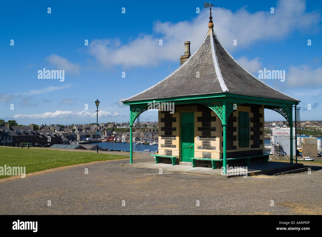 dh Pulteneytown WICK CAITHNESS Old Pilot station above Wick Harbour