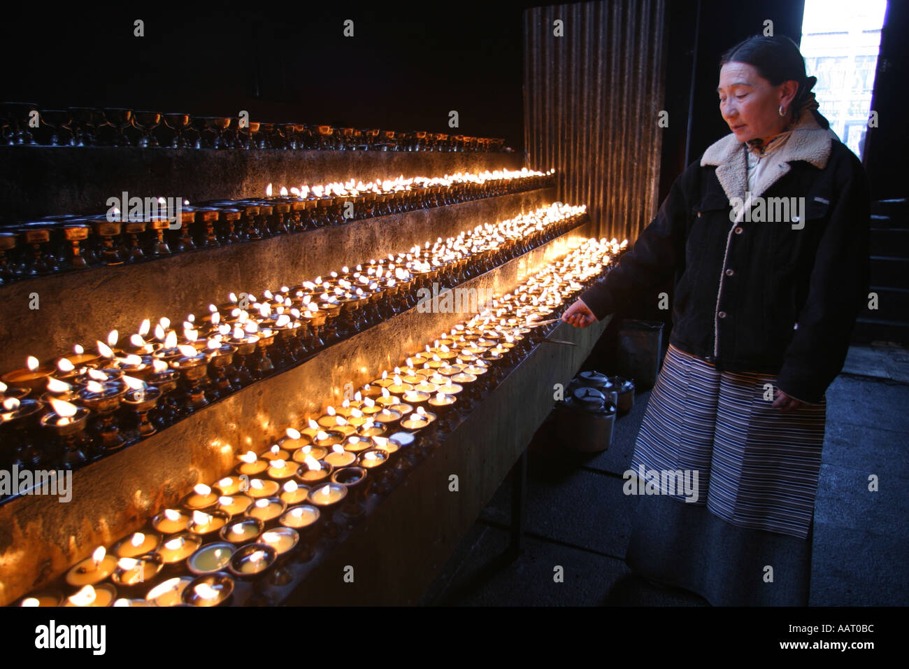 Yak butter candles hires stock photography and images Alamy