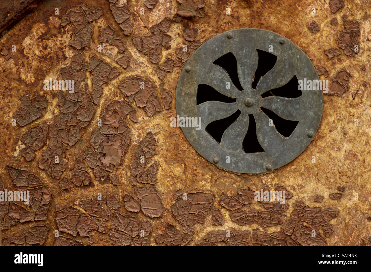 Rusty hulk Stock Photo