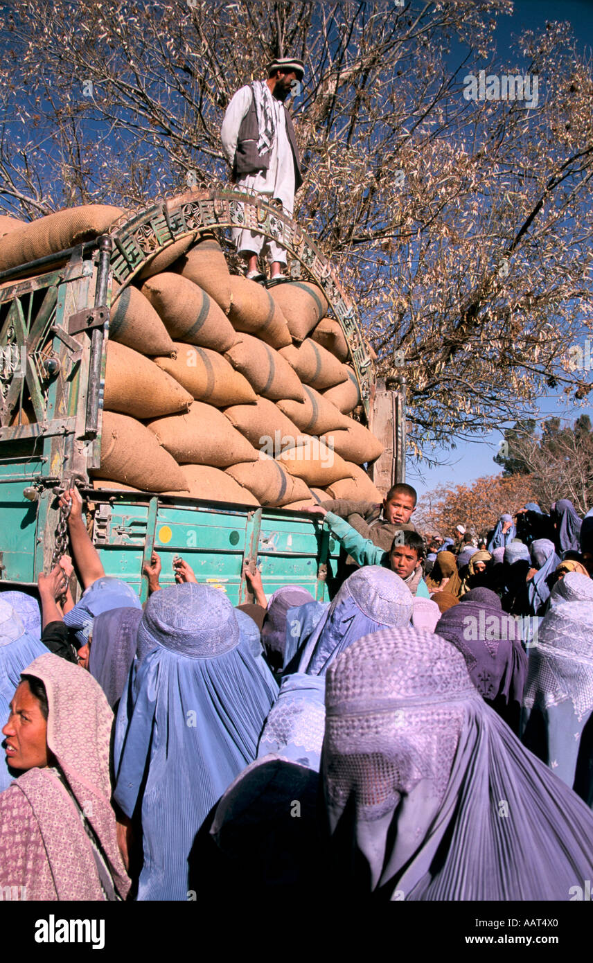 Afghanistan, WHEAT AND FLOUR DISTRIBUTED BY THE WORLD FOOD PROGRAMME