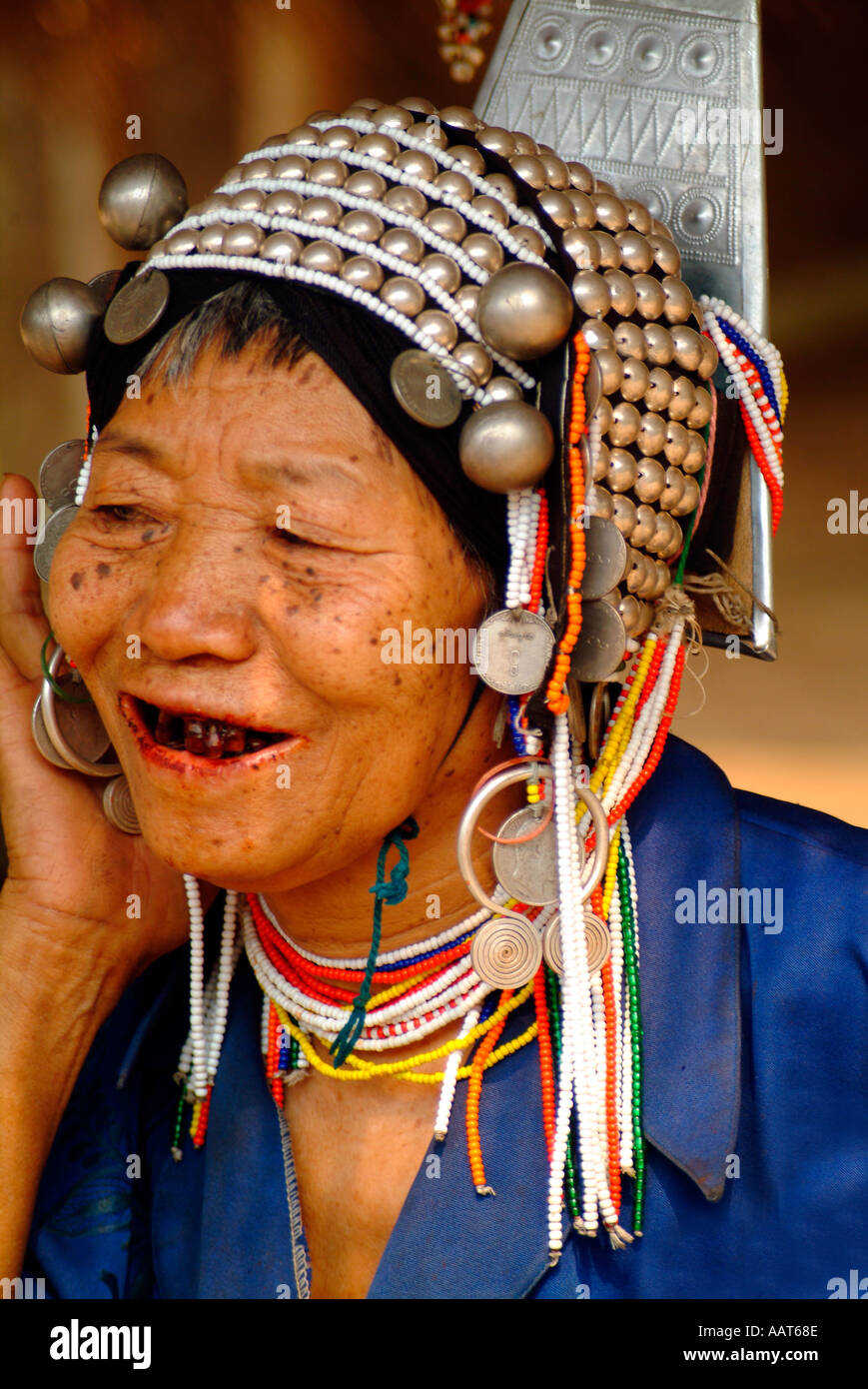 indigenous tribes woman Stock Photo