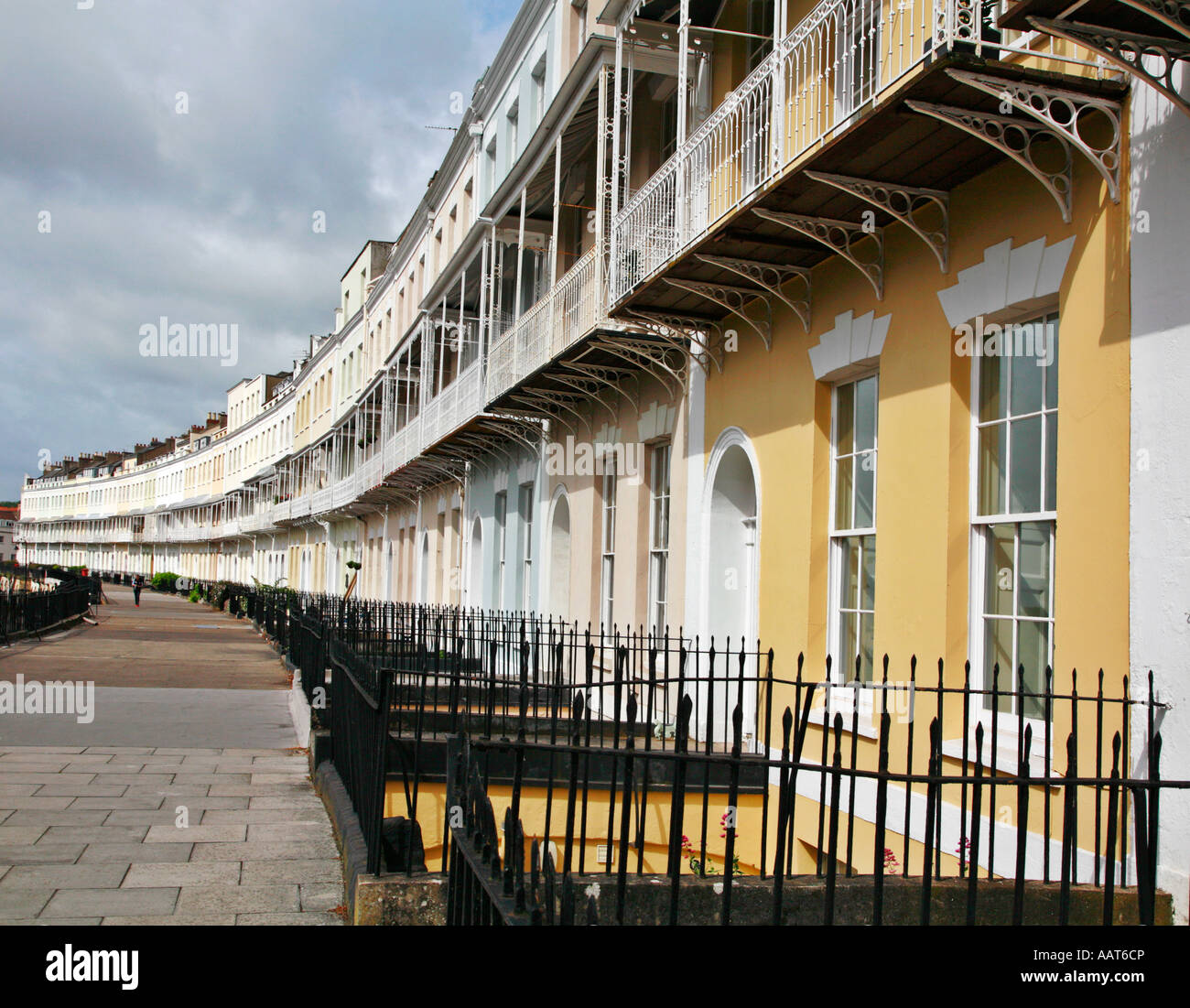 architecture at Royal York Crescent in Clifton Bristol