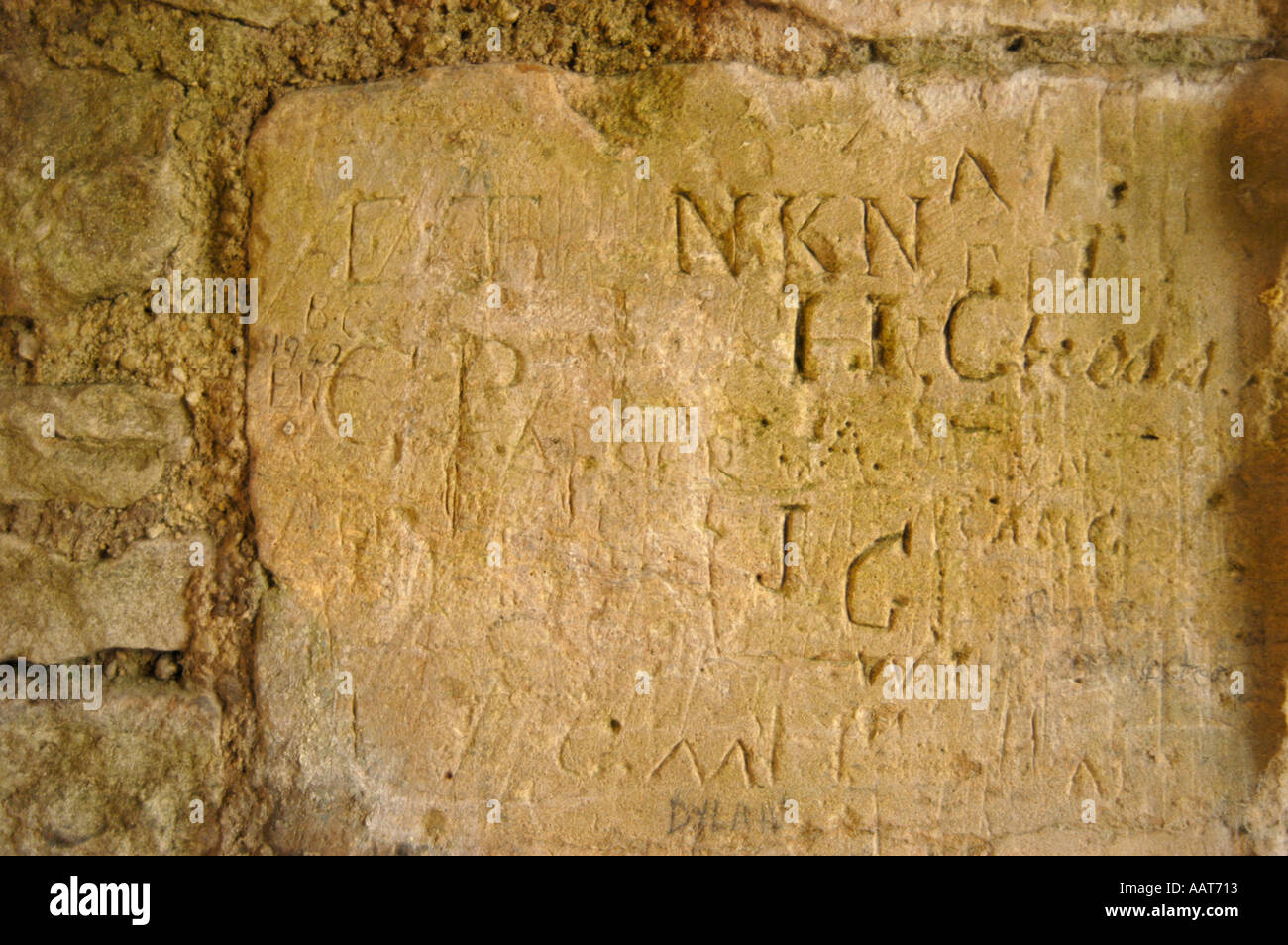 Minster Lovell Hall Stock Photo Alamy